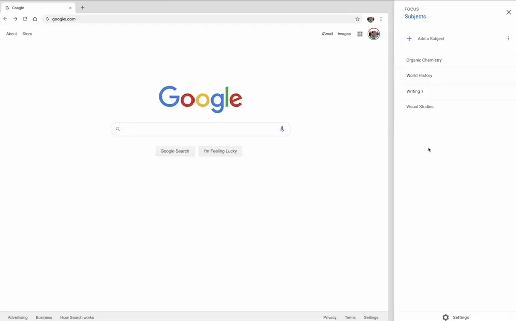 Animated concept: creating a subject that organizes bookmarks by project